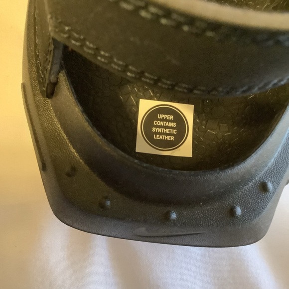 Black Sandals with Velcro Strap - Picture 5 of 11